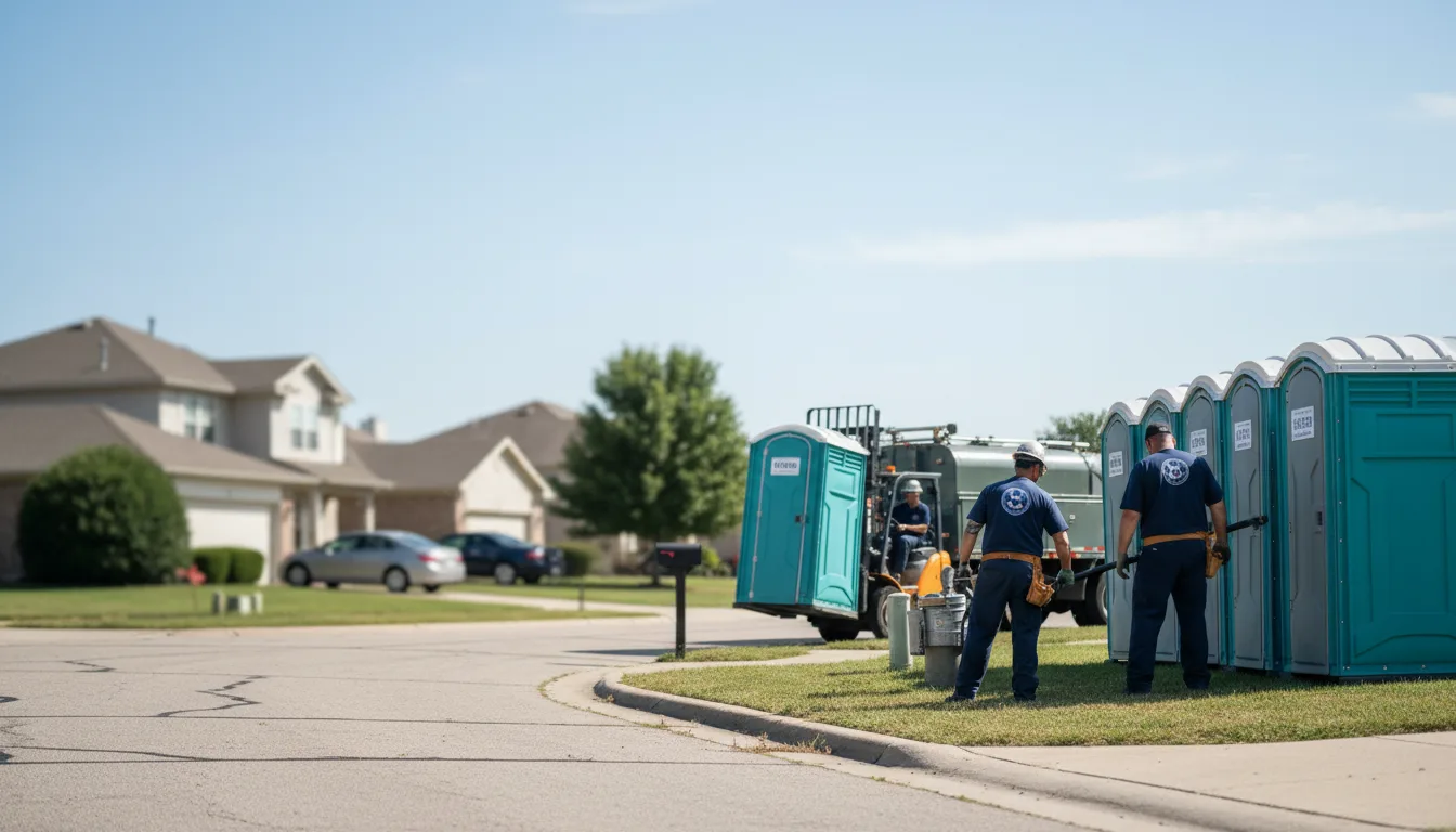 Porta Potty Rental in Lyons, TX near me